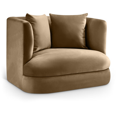 Chaise en velours Ethalind