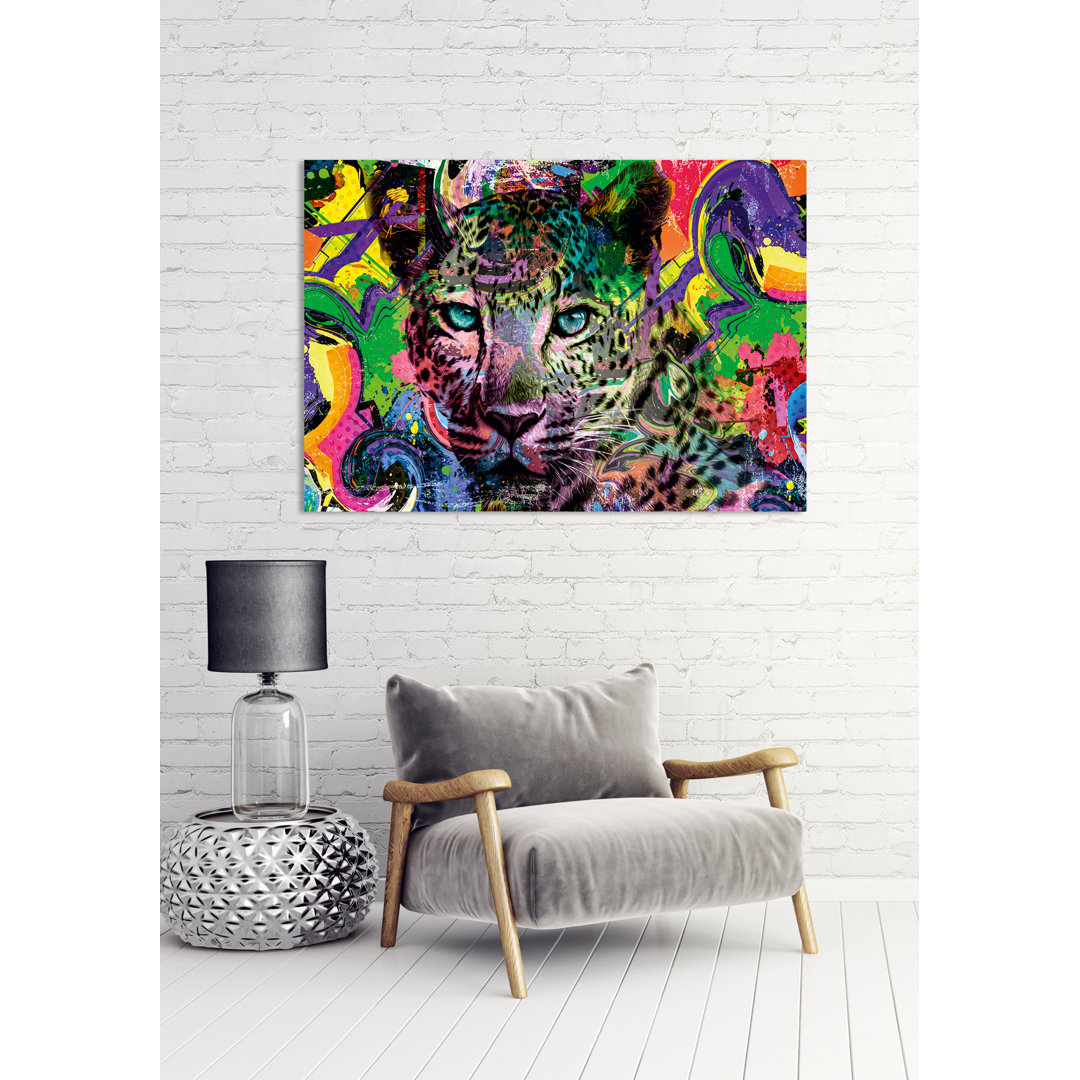 Wandbild "Leopard ", ungerahmt