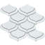 Mythos™ 11" x 12" Ceramic Arabesque Mosaic Tile