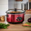 VonShef Slow Cooker - Nordic Design Large Slow Cooker with Removable Non-stick Ceramic Bowl-34078774-34155197