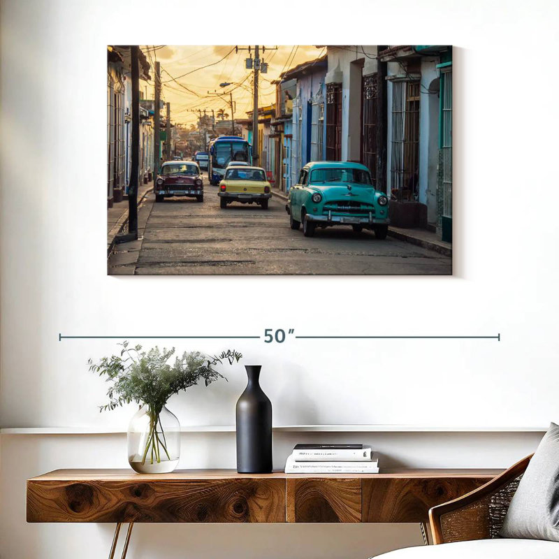 Mehar Cuban Street Cars, H 26 po x l 39 po