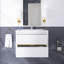 Meuble-lavabo mural 30 po avec lavabo