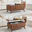 Table basse à plateau relevable