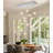 16-lights Rectangular Crystal Chandeliers Led Dimmable