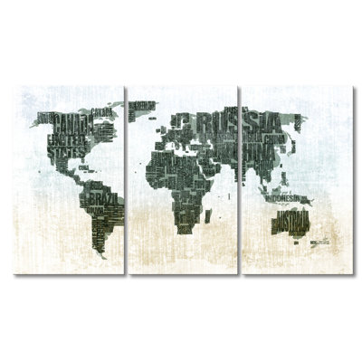 3 Piece Print on Canvas