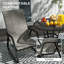 Solace Modern Rocking Garden Chairs With Quick-Drying Seats And Steel Frames-144921274