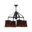 Rustic Lodge 4 - Light Chandelier-16183357