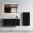 Floating Bathroom Vanity Drawer Liner - With Striped Ceramic Sink Spacious Stylish-2126749311-2126749308