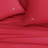 Lacoste Cotton Percale Sheet Set, Crisp Feel & Breathable Bedding, Deep Pocket Fitted Sheet, Chili Pepper, King-35177729-35177722