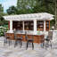 Tabouret de bar pivotant 29,9 po Alyne
