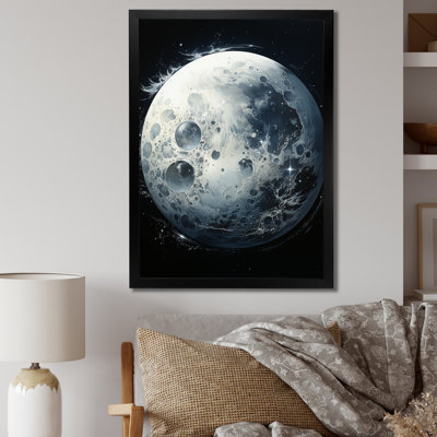 " Blue Planet Moon Luminous "