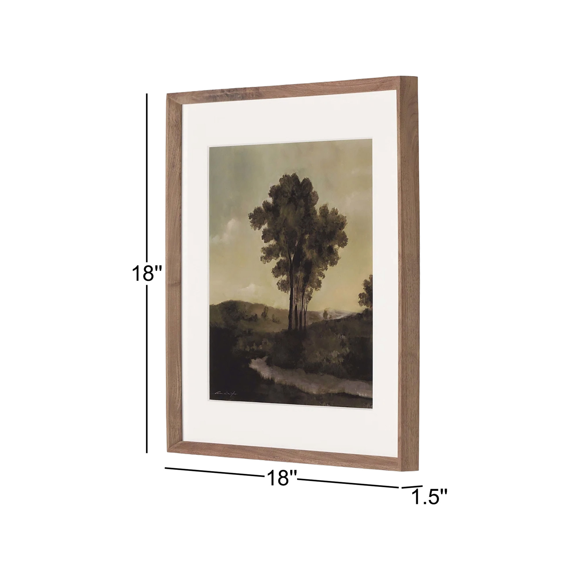 Tapisserie IV - 02 by Hannah Winters, 18" H x 18" W