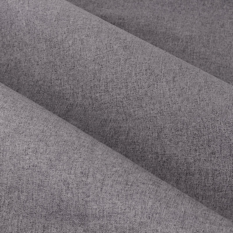 Dawn 100% Blackout Thermal Eyelet Curtains, Charcoal, 117cm Width x 183cm Drop