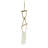 Geometric Metal Wall Hanging with Tassel