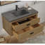 Meuble-lavabo simple 36 po avec lavabo en ciment