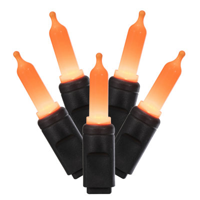 The Holiday Aisle® 50 T5 Mini Single Mold End-Connecting LED Light Set