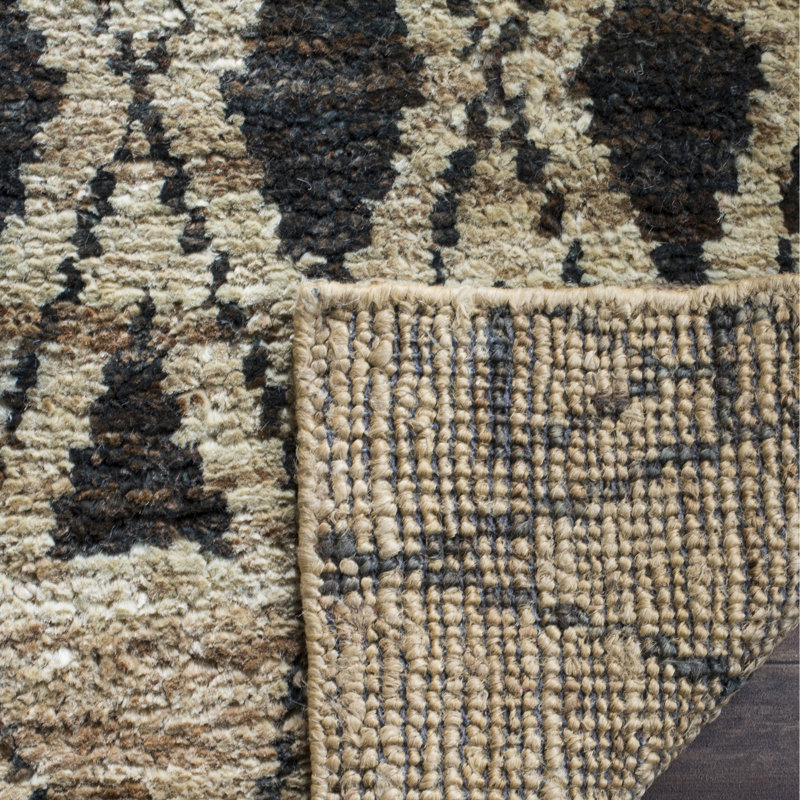 Tapis en laine et jute Yates Southwestern, Rectangle 4 pi x 6 pi