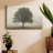 Trees in the Fog I-Gallery Wrapped Canvas-73981311