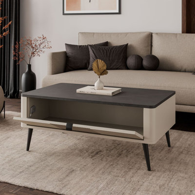 Four Leg Coffee Table with Storage