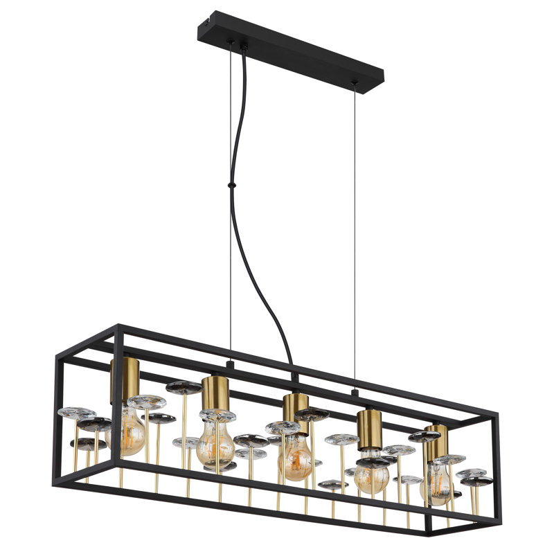 5 - Light Matte Black Pendant