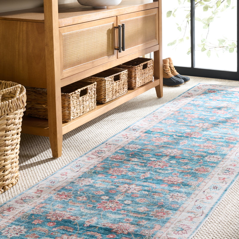 Msrw Arizona 112 Performance Machine Washable Oriental Rug, Runner 2'6" x 8'