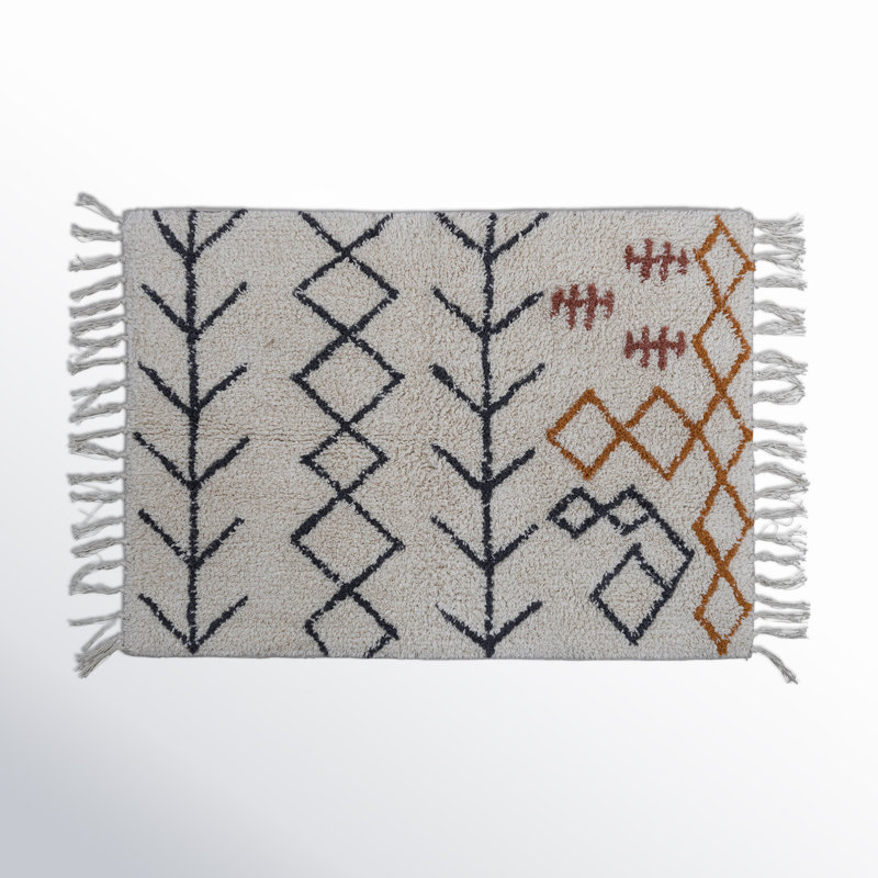 Julianna Cotton Blend Bath Mat