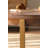 33.86"Modern Retro Splicing Round Coffee Table,Fir Wood Table Top With Gold Cross Legs Base-1999095486-1999095487