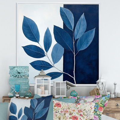 Blue Indigo Leaves Harmony I