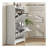 38" 3-In-1 Entryway Hall Tree With Storage Bench, Coat Rack With Four Hooks And Shoe Storage, Gray-1396259646