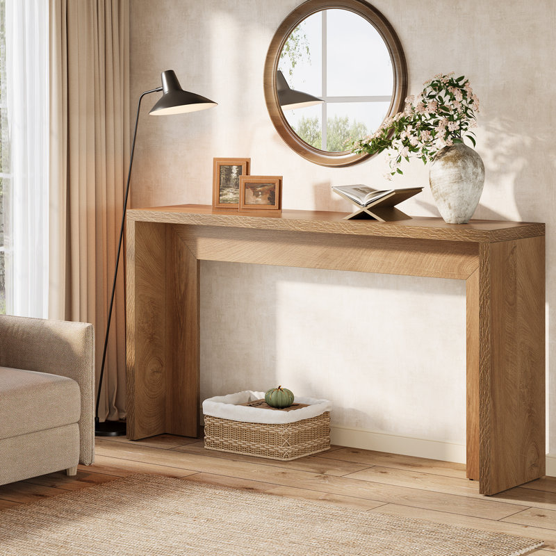 140cm Console Table, Light Oak