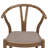 Walnut 5-Piece Round Solid Wood Dining Set