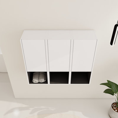 Aldermarsh 29.5"H Wall-Mounted Bathroom Cabinet