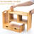 Bamboo Desktop Bookshelf