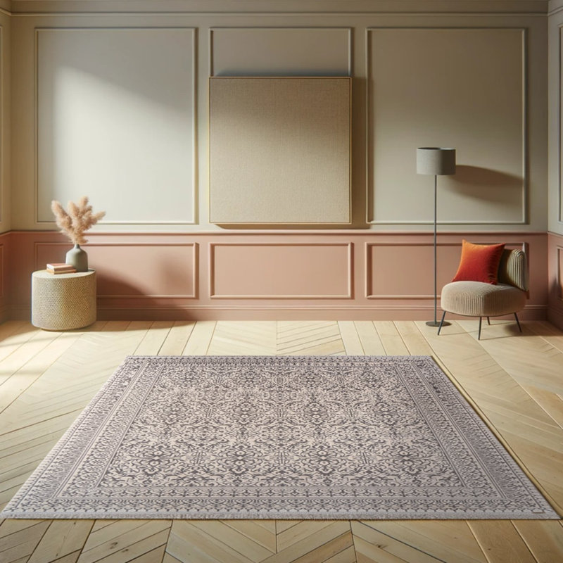 Tapis rectangulaire Miramare, Rectangle 7 pi 11 po x 11 pi 2 po