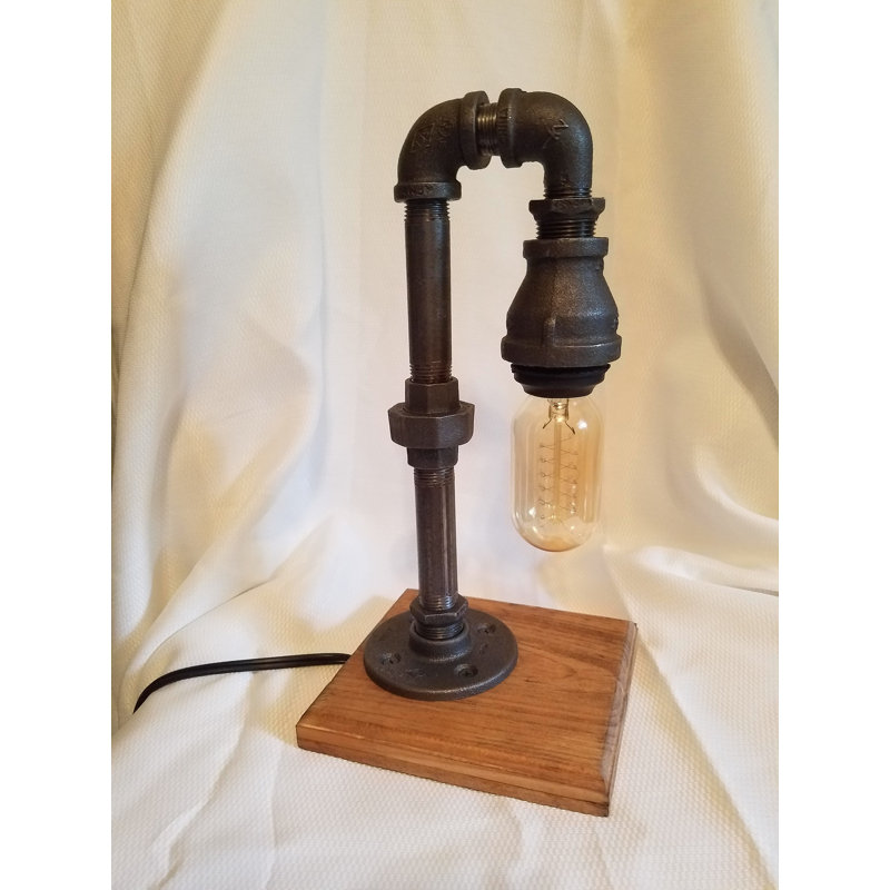 Haynie Solid Wood Arched Lamp