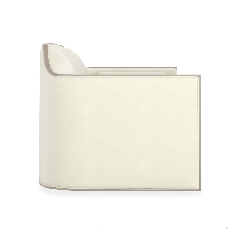 The Cat's Meow Chair, White Velvet