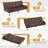 Siomarily 66'' Wide Faux Leather Convertible Upholstered Reclining Sofa with Cup Holder-237244197