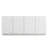 59" Sideboard with Spiral Grain Accent, 4-Door Modern Buffet Cabinet for Kitchen or Living Room Storage, White-855757613