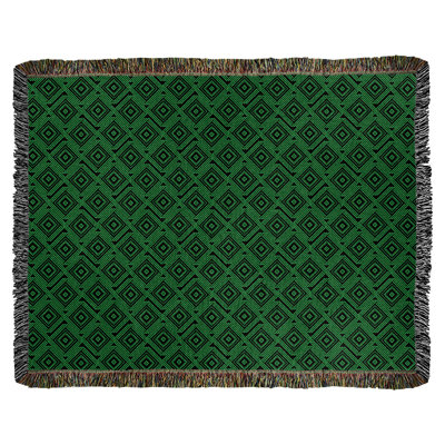 Couverture en coton tissé Katelyn Elizabeth