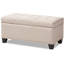 Repose-pieds rangement touffeté Colgan-1847287690