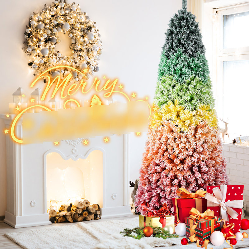 Arbre de Noël artificiel 6 pi, 2.7' H