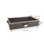 Underbed Storage Box with Clear Lid Label Window and Handle