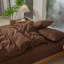 Ensemble de housse de couette rayée 100% coton délavé 3 pièces-137896371-137896369