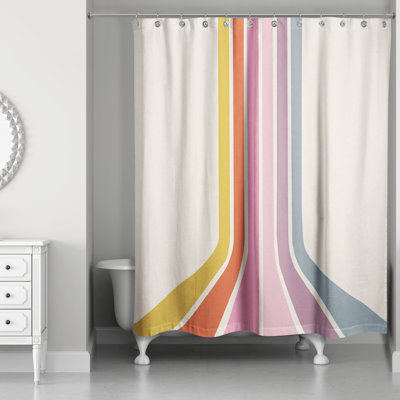 Rideau de douche simple Perine