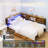 Corner Daybed With Storage, Bookcase Headboard, LED Light & Built-In Charging Station-1612113867-1612113866