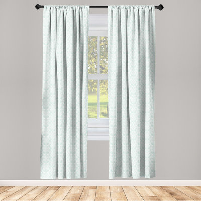 Joandra Semi Sheer Curtain Pair