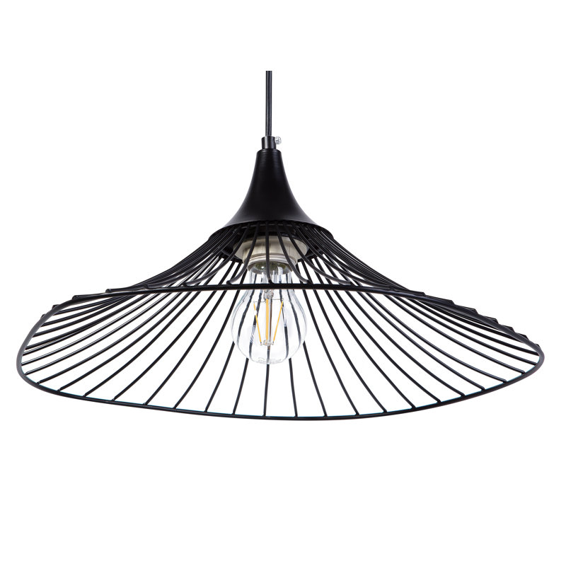 Ayios 1 - Light Cone Pendant, Black