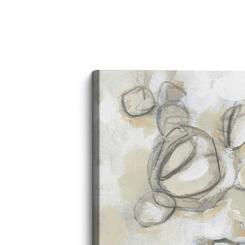 «Bouquet Sketch Impression I» par June Erica Vess, reproduction d'art, H 12 po x l 12 po, Toile tendue, Ne s’applique pas