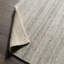 Jaipur Living Origin SAG12 Handknotted Solid White and Gray Runner Rug (3'x12')-2028741887