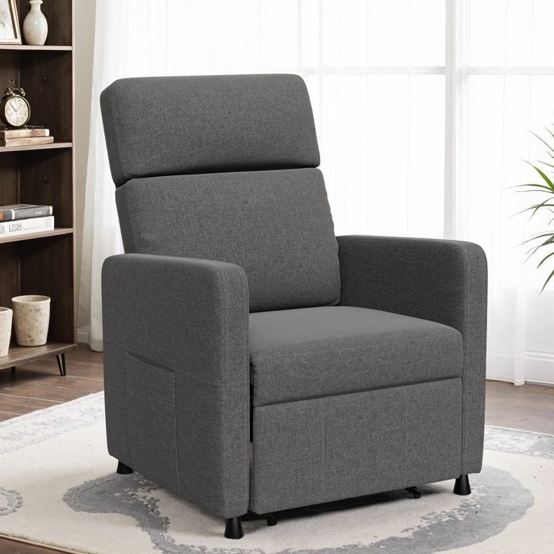 Remote Control Upholstered Electric Recliner